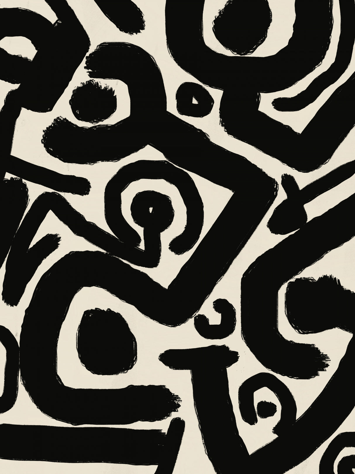 Knot Abstract Poster och Canvastavla