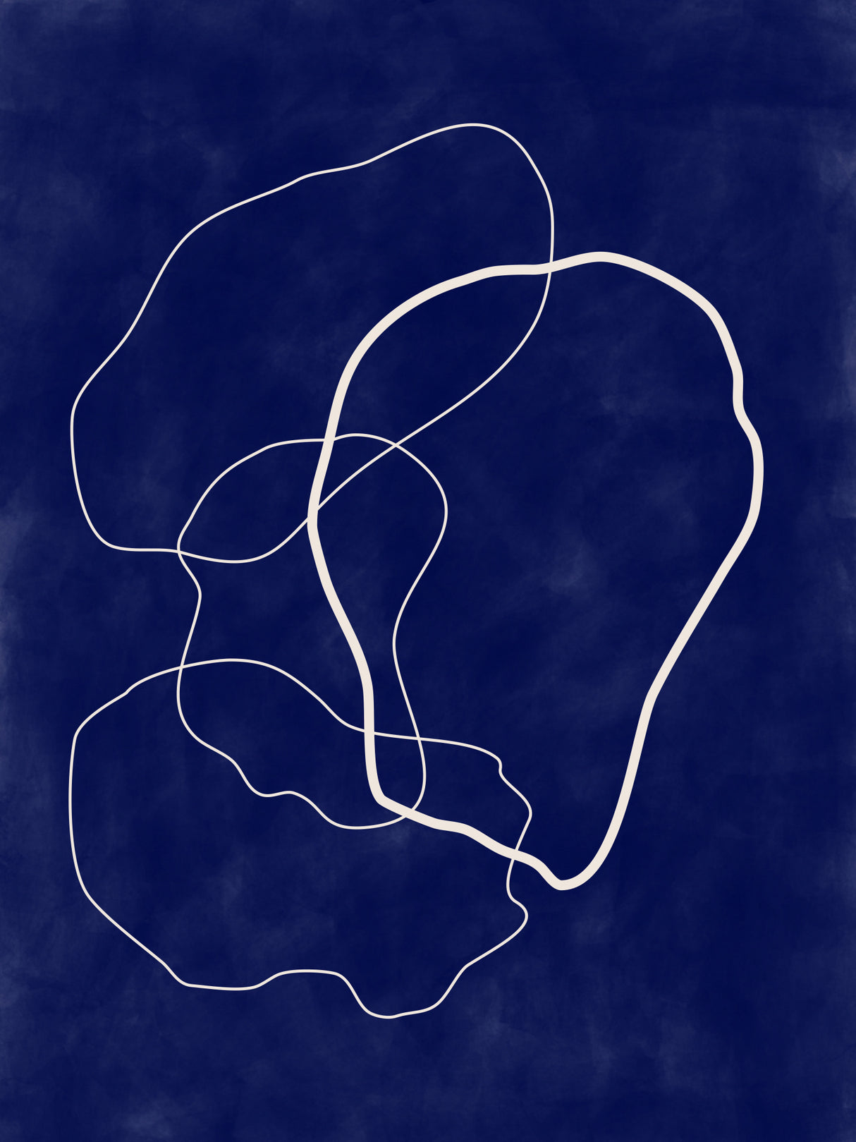 3x4 Aspectratio Indigo3 Poster och Canvastavla