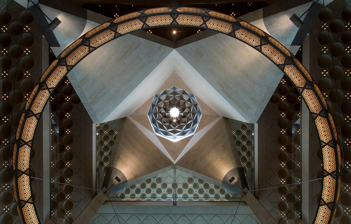 Museum of Islamic Art ceiling Poster och Canvastavla