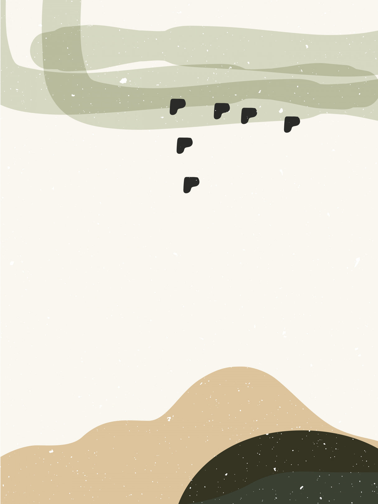 Abstract composition 9 Poster och Canvastavla