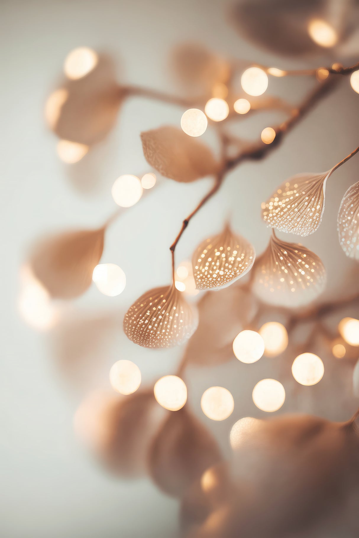 Tiny Leafs Poster och Canvastavla