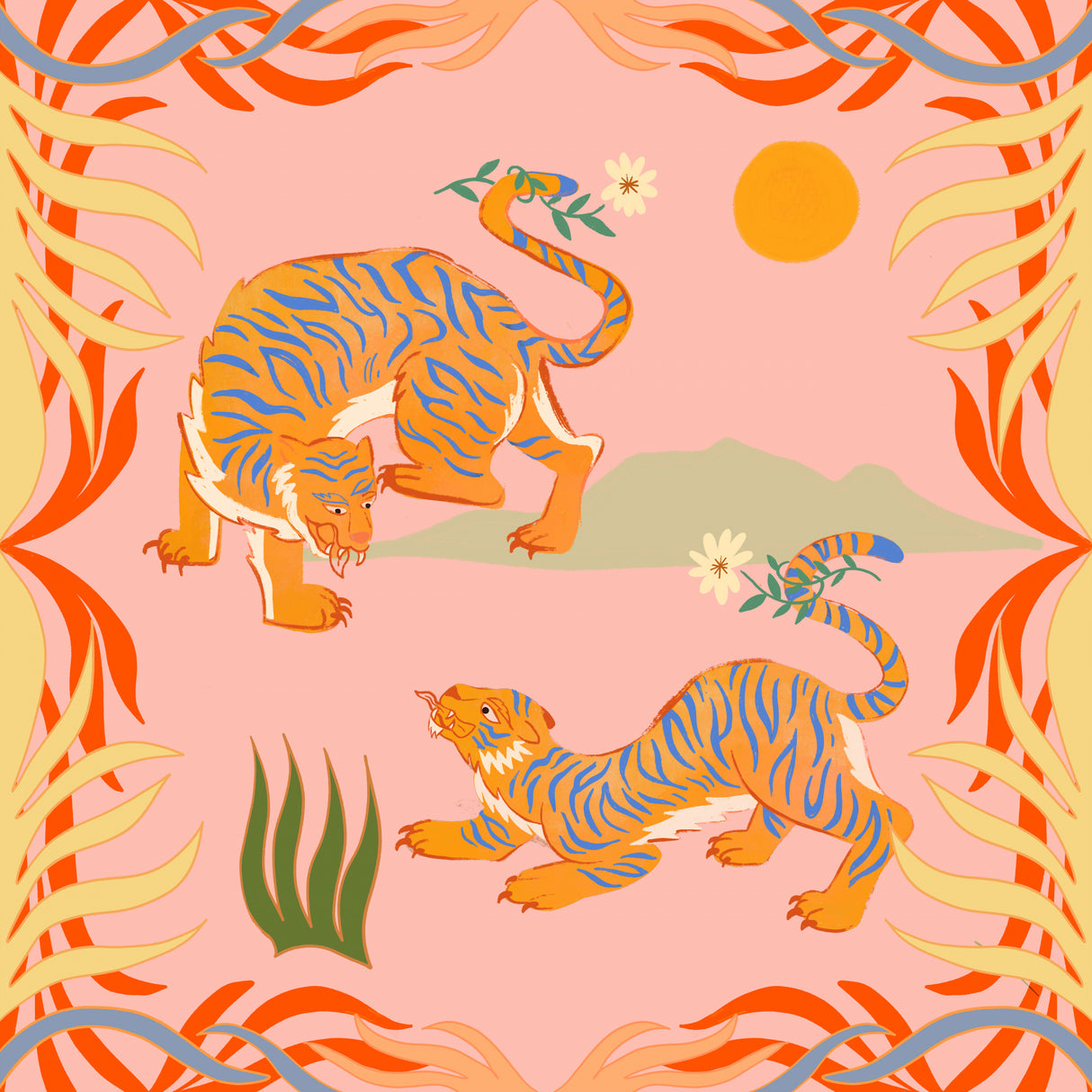 Rawring Playmates Poster och Canvastavla