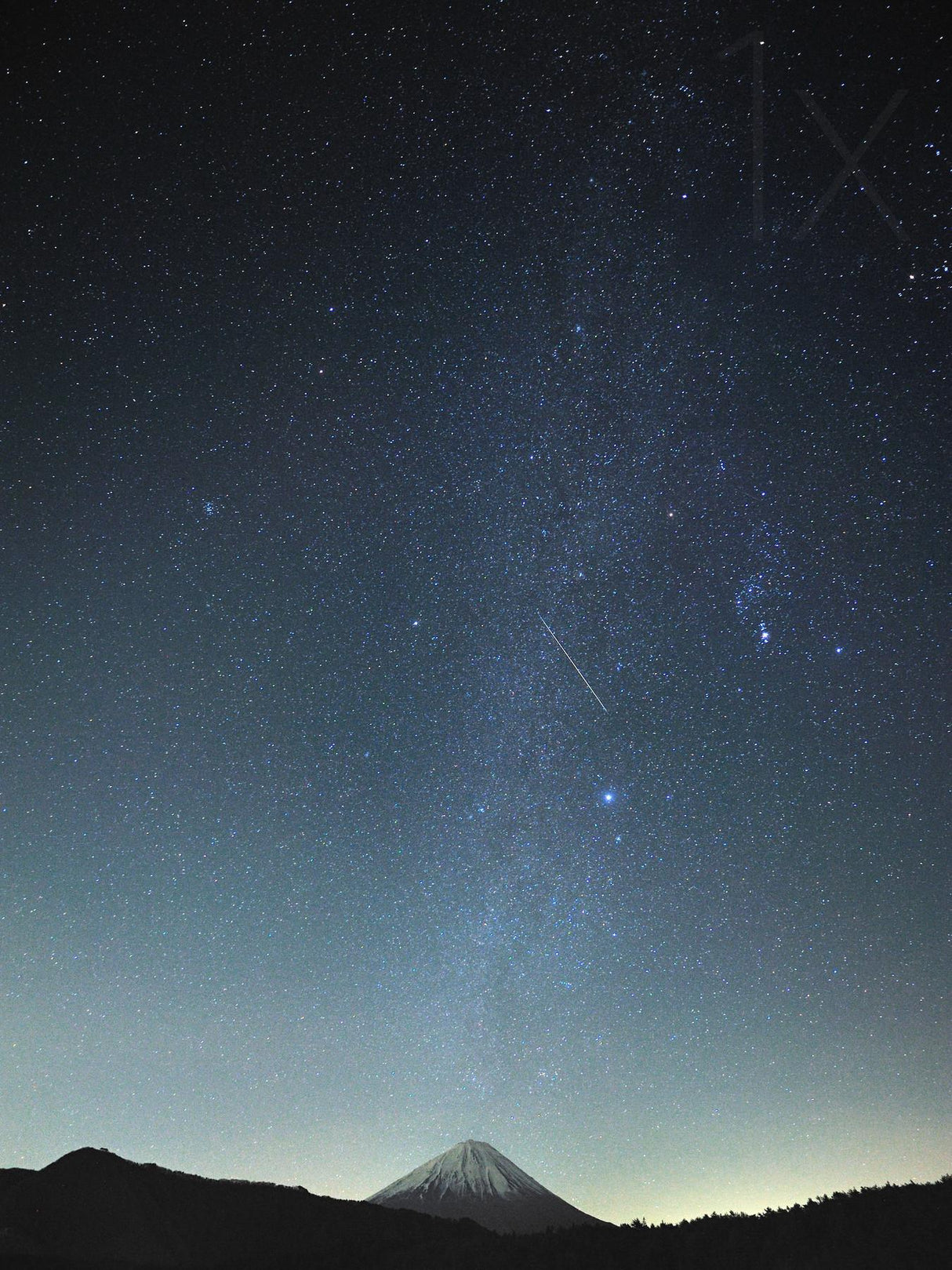 Meteor night Poster och Canvastavla