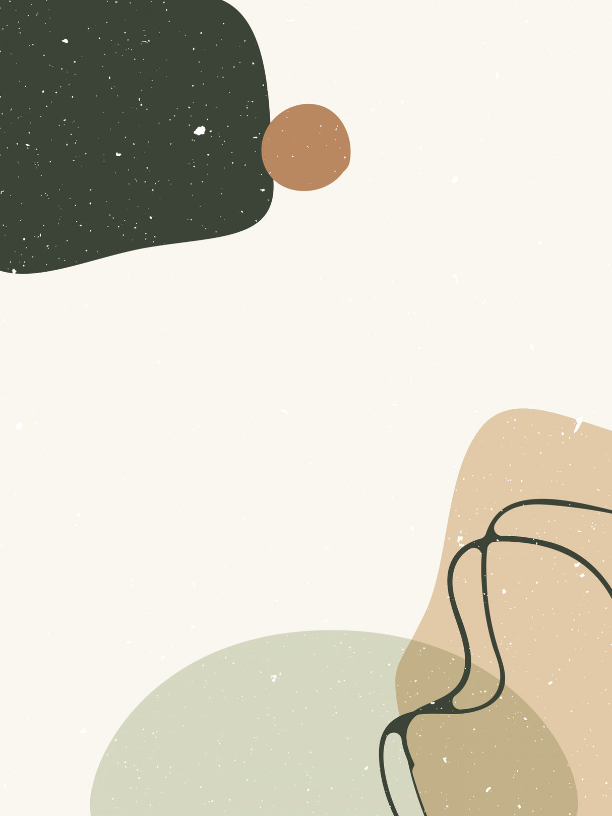 Abstract composition 8 Poster och Canvastavla