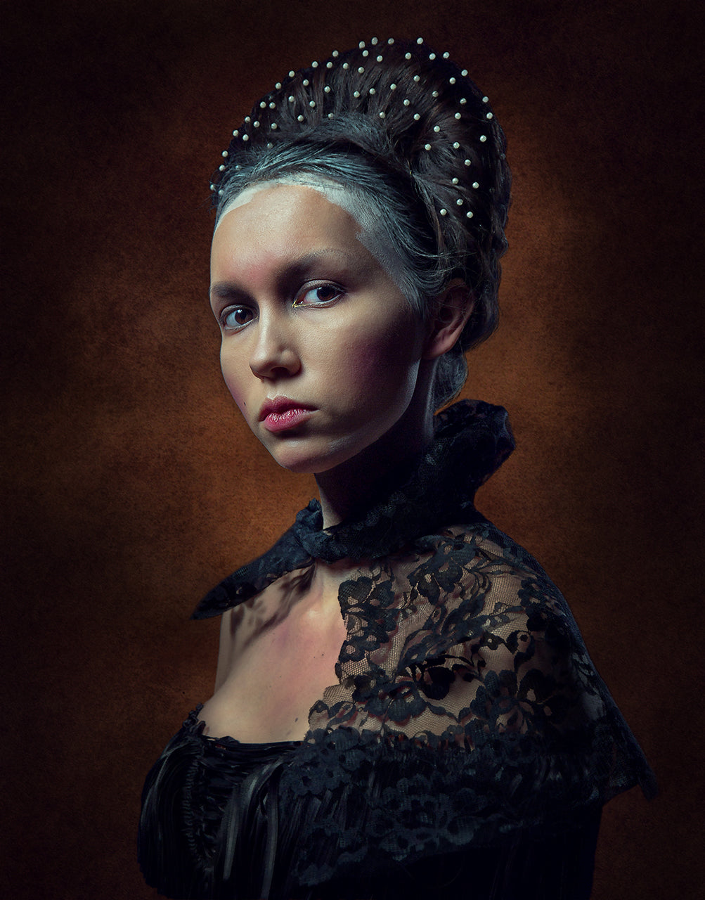 Fashion barocco, baroque fashion photography Poster och Canvastavla
