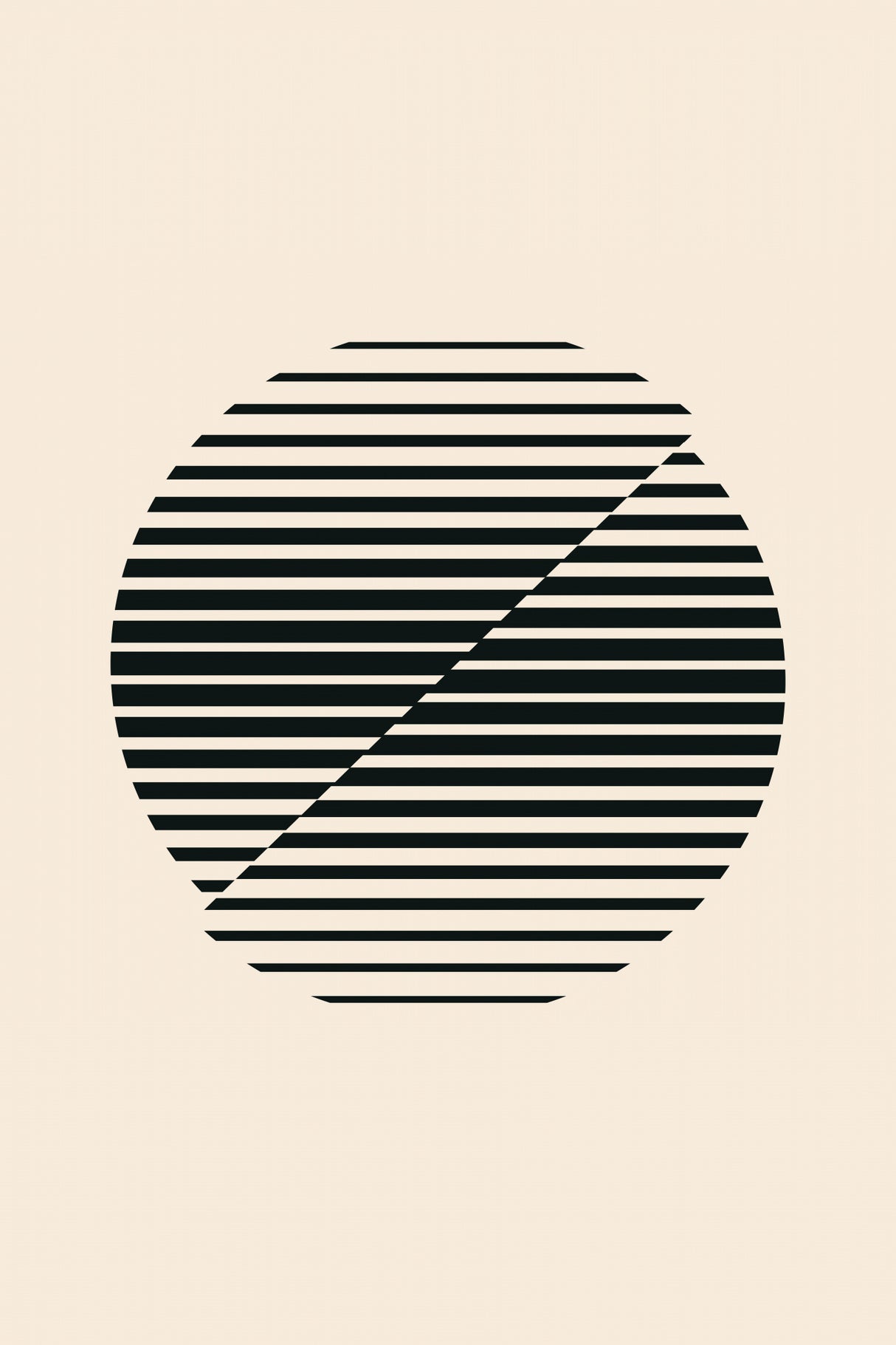 Boho Minimal Shape #2 Poster och Canvastavla