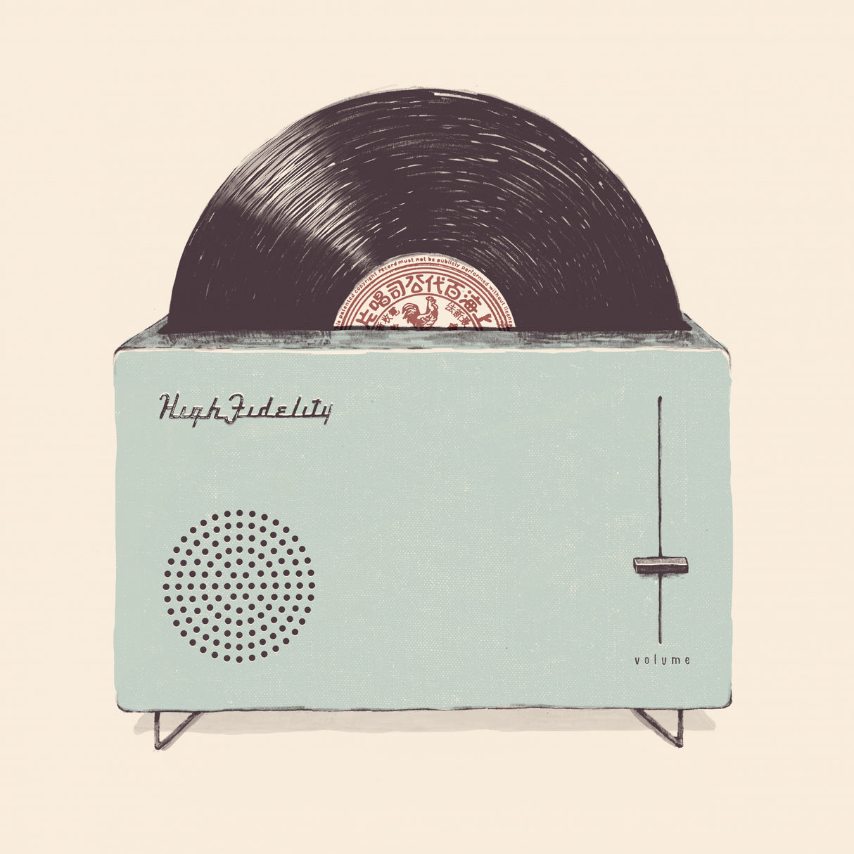 High Fidelity Poster och Canvastavla