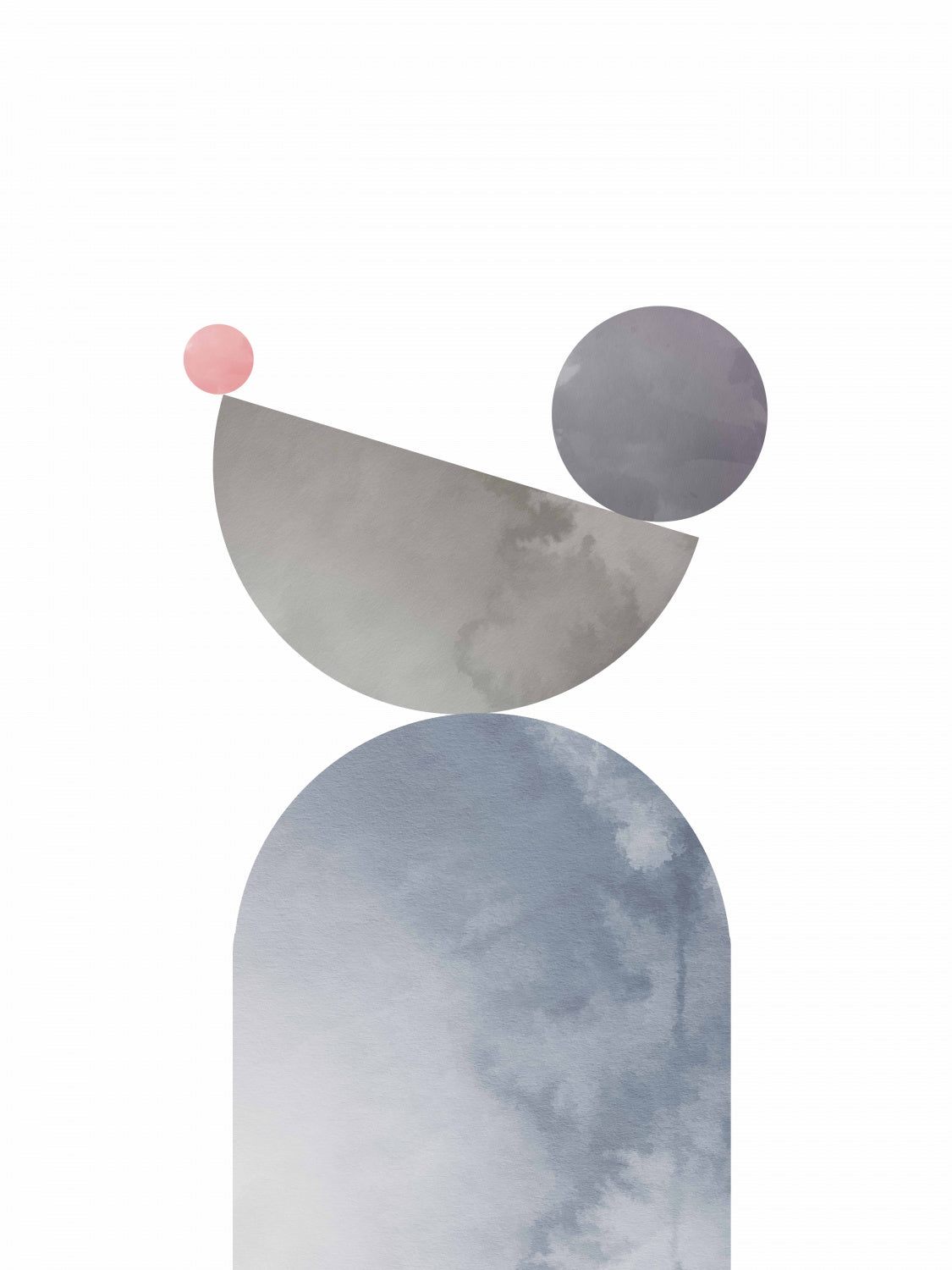 Geometrical Shapes 01 Poster och Canvastavla