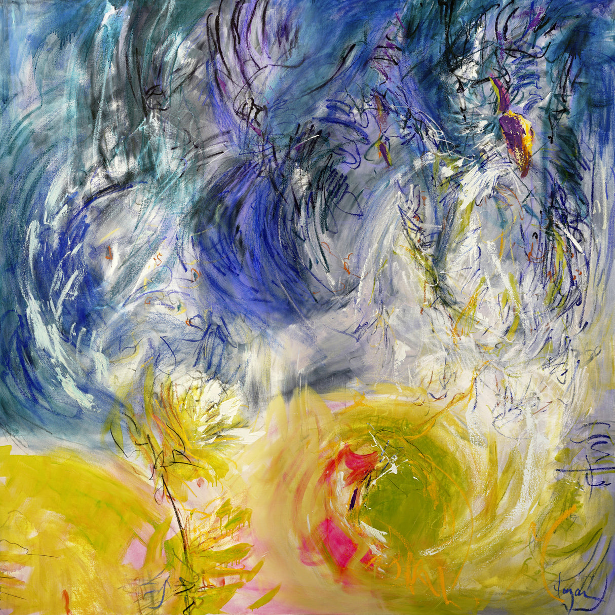 Df971join D We Light the Night Poster och Canvastavla