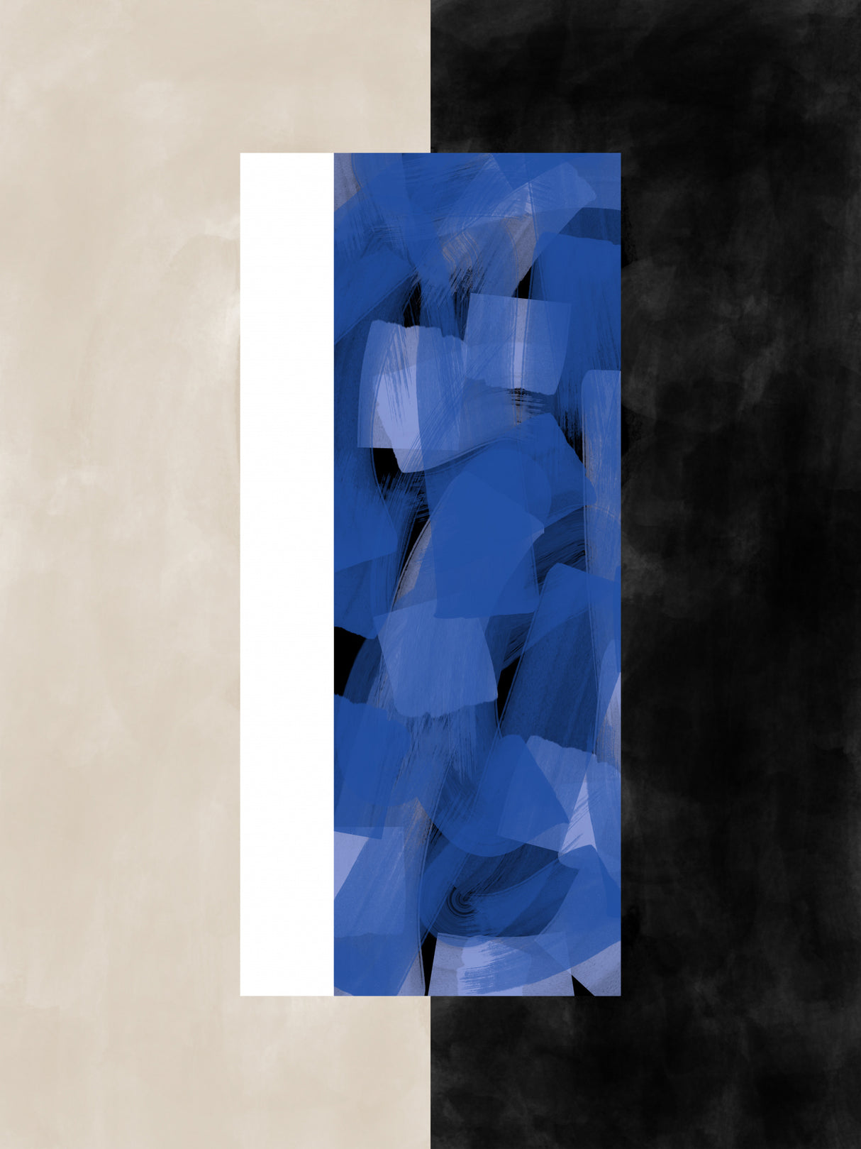 3x4 Aspectratio Indigo33 Poster och Canvastavla