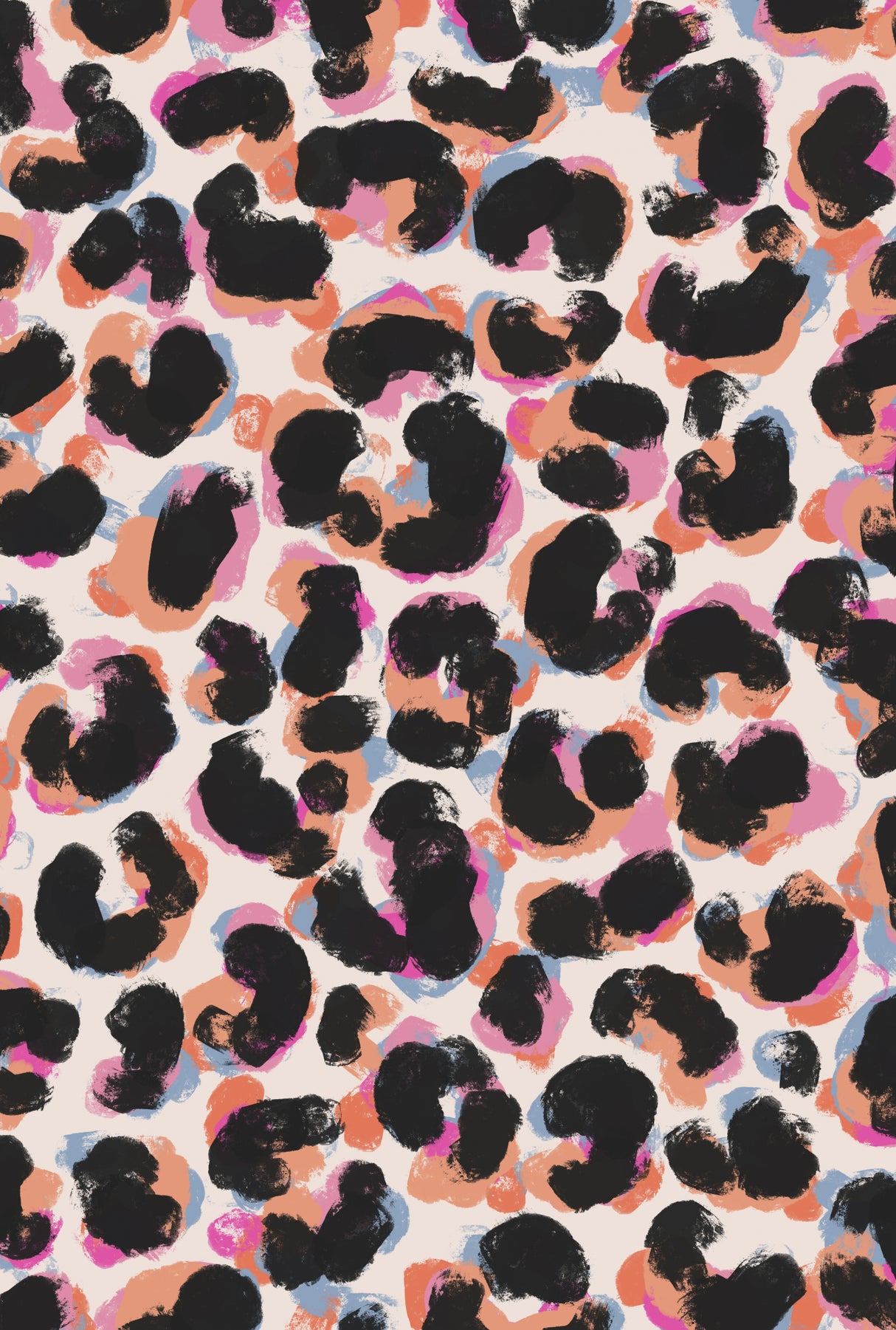 Cool Leo Pattern Poster och Canvastavla