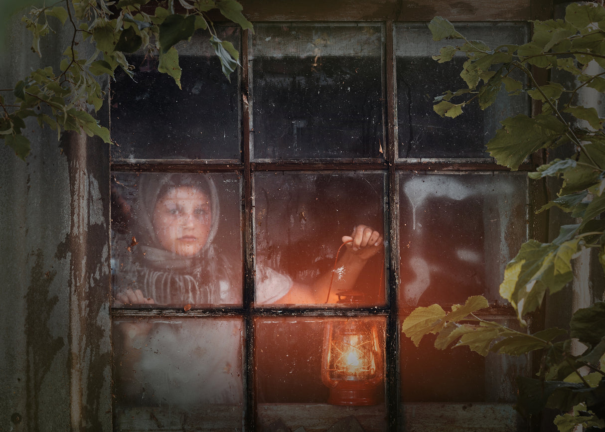Behind the window Poster och Canvastavla