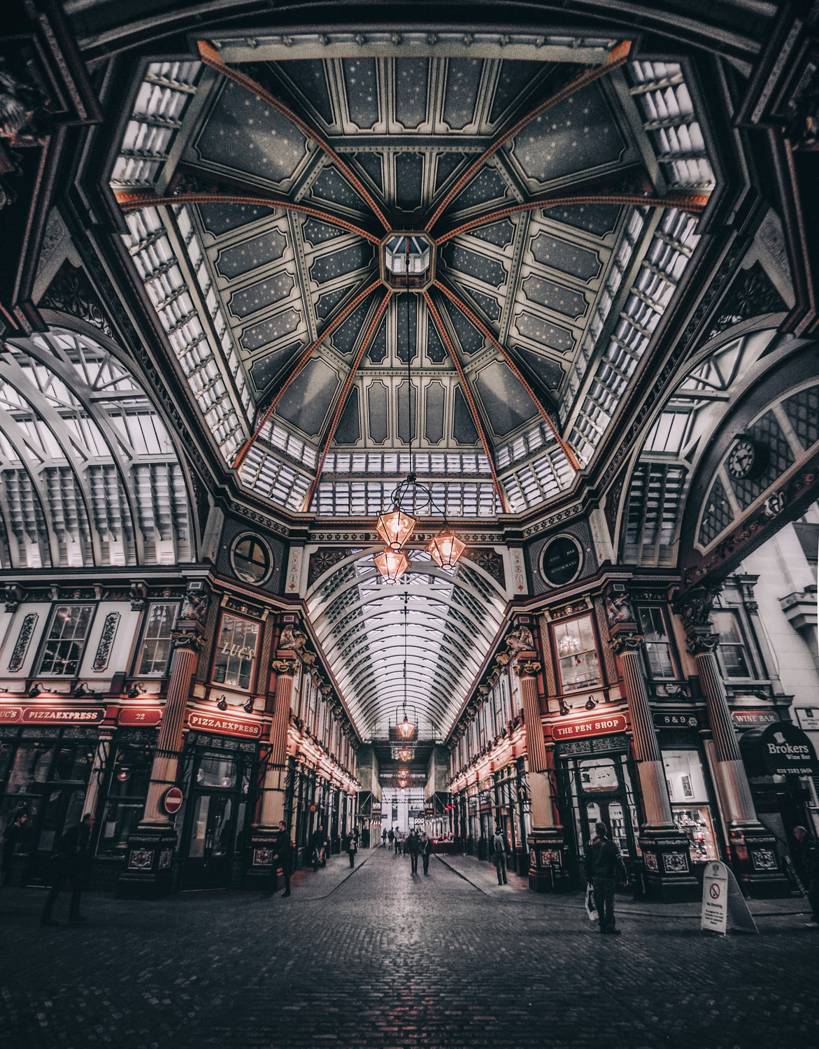 Leadenhall market Poster och Canvastavla