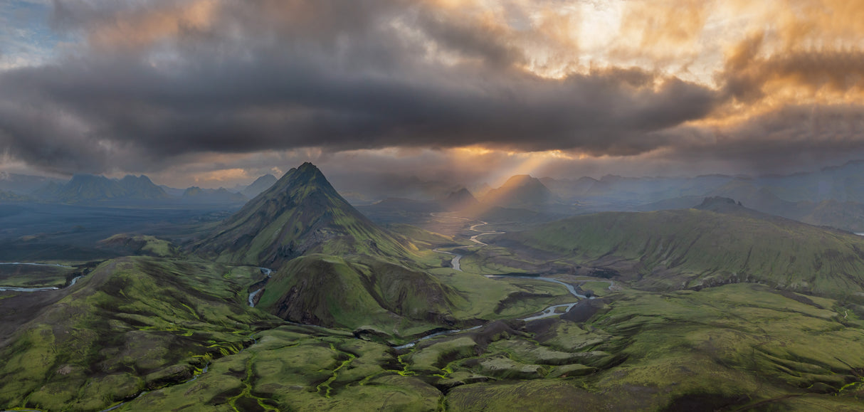 Highland Landscape Poster och Canvastavla