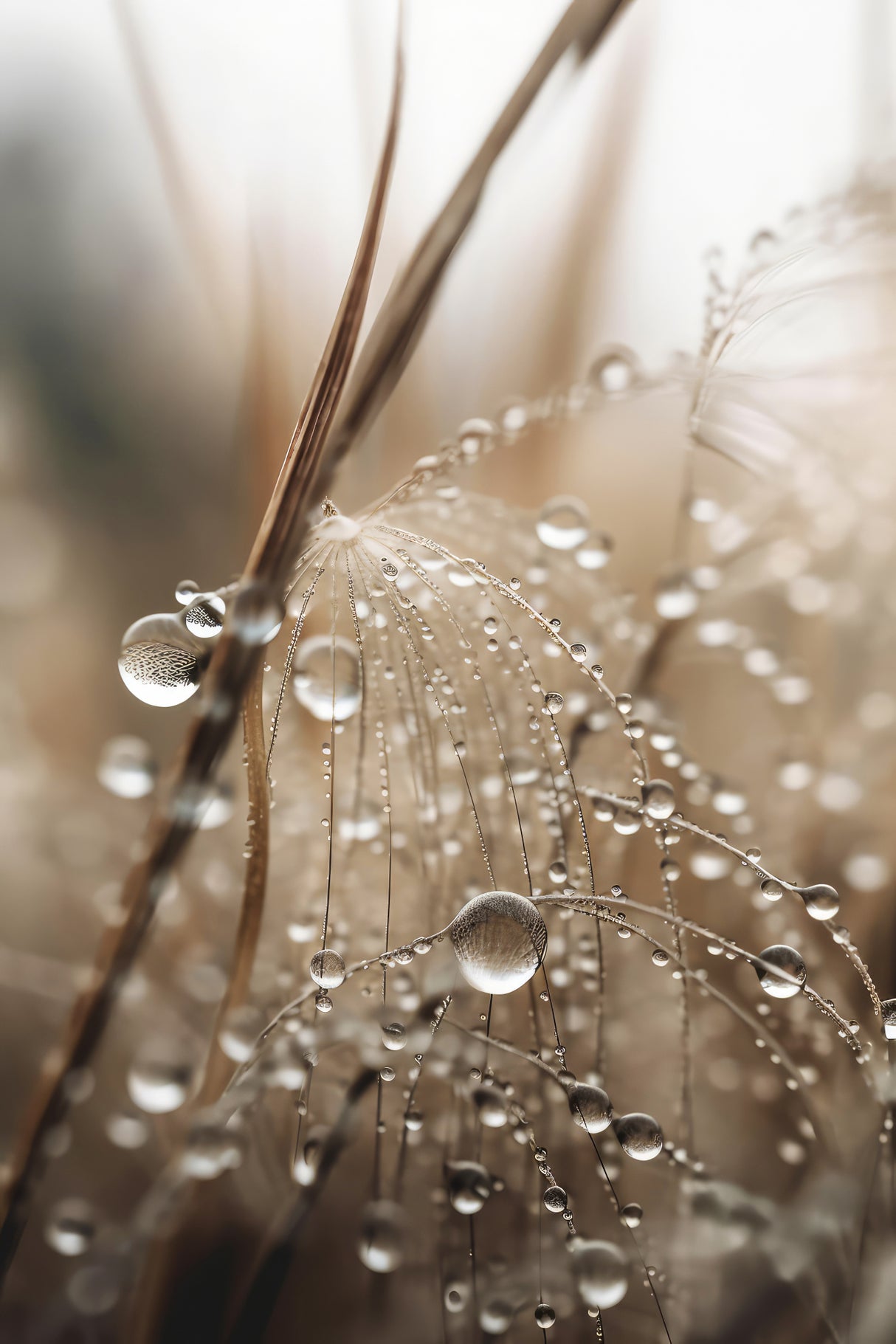 Rain Drops Poster och Canvastavla