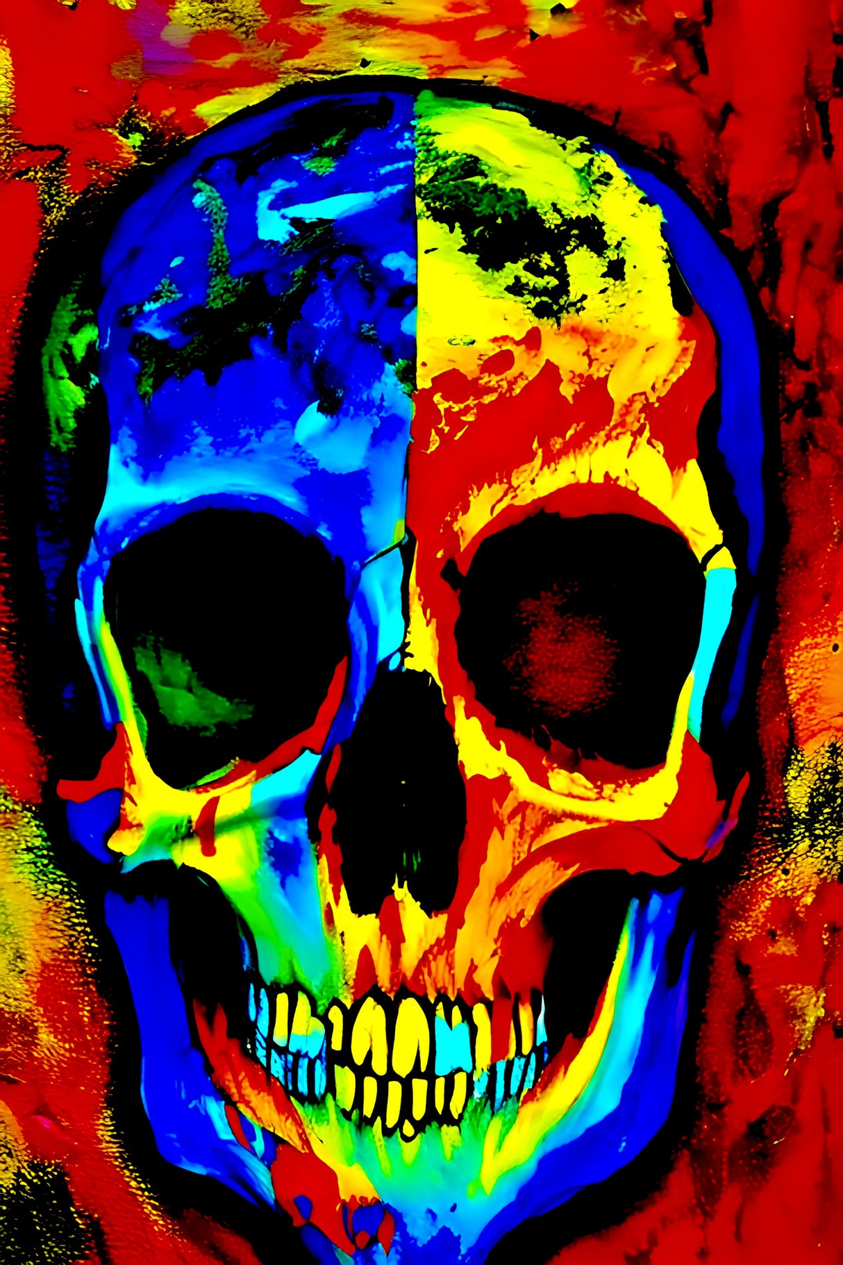 SkullX Poster och Canvastavla