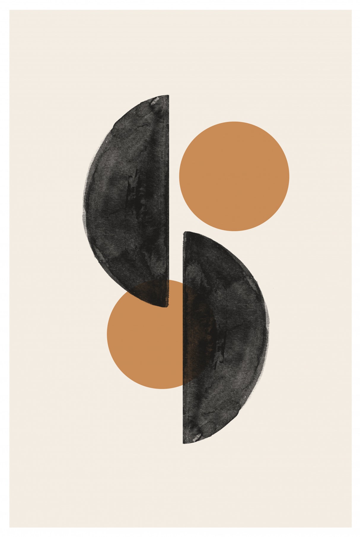 Study Composition No2. Poster och Canvastavla