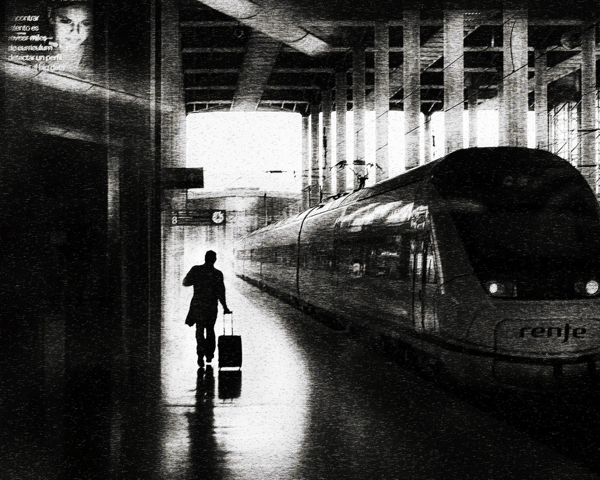 In a hurry Poster och Canvastavla