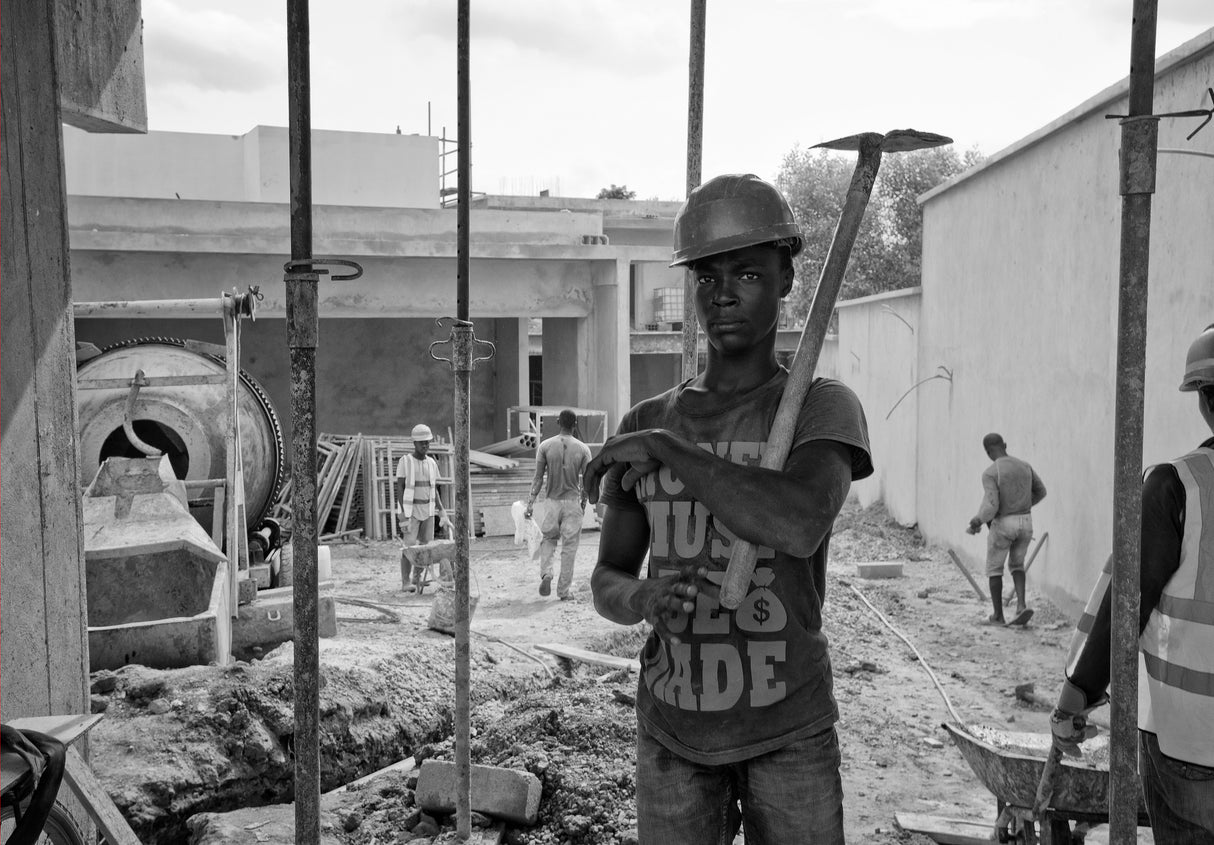 building africa Poster och Canvastavla