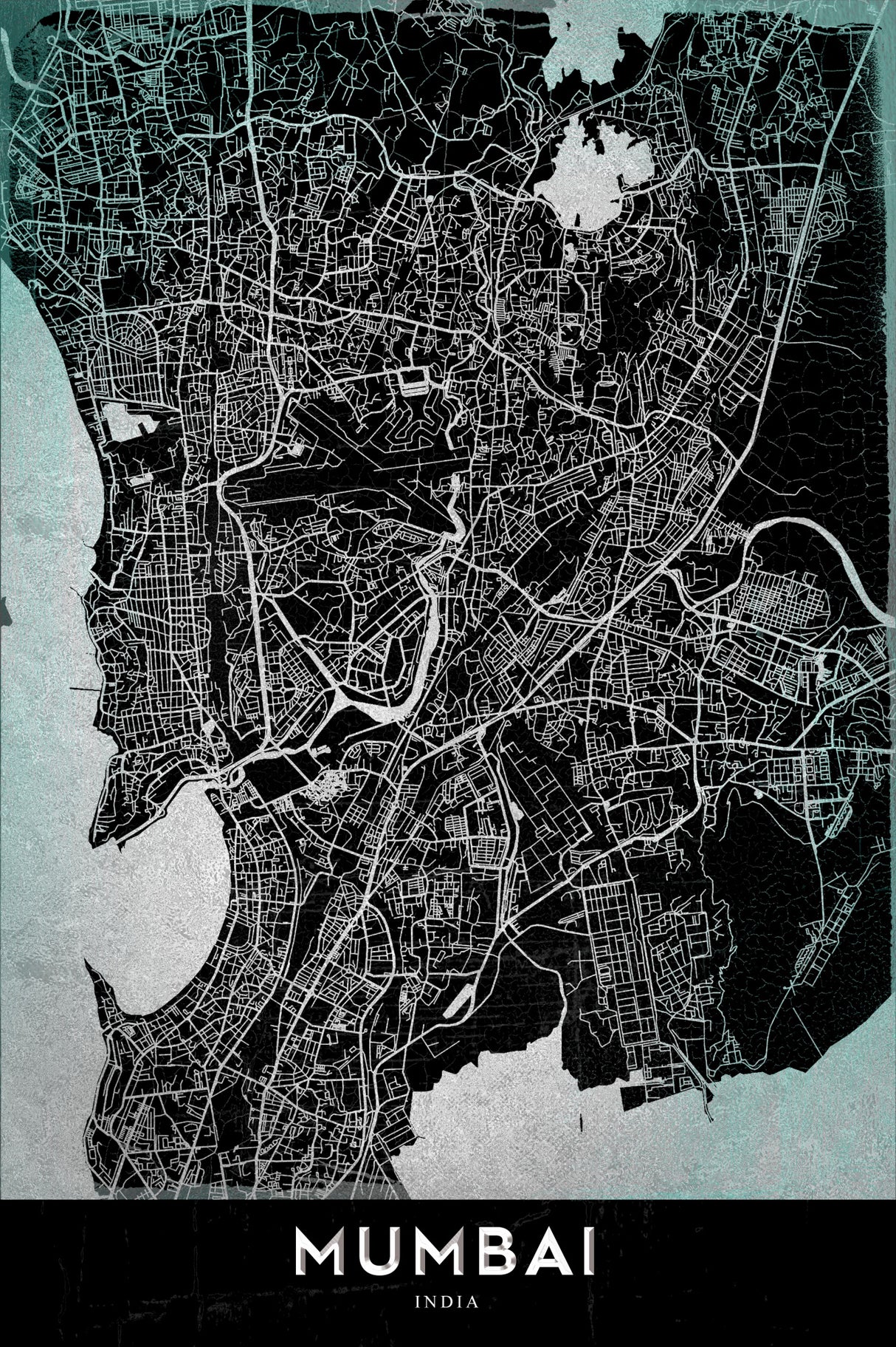 MUMBAI Poster och Canvastavla