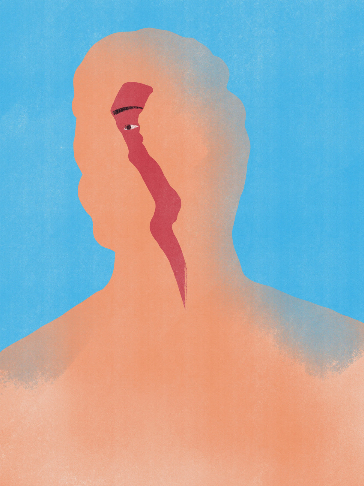 Red Highlight Poster och Canvastavla
