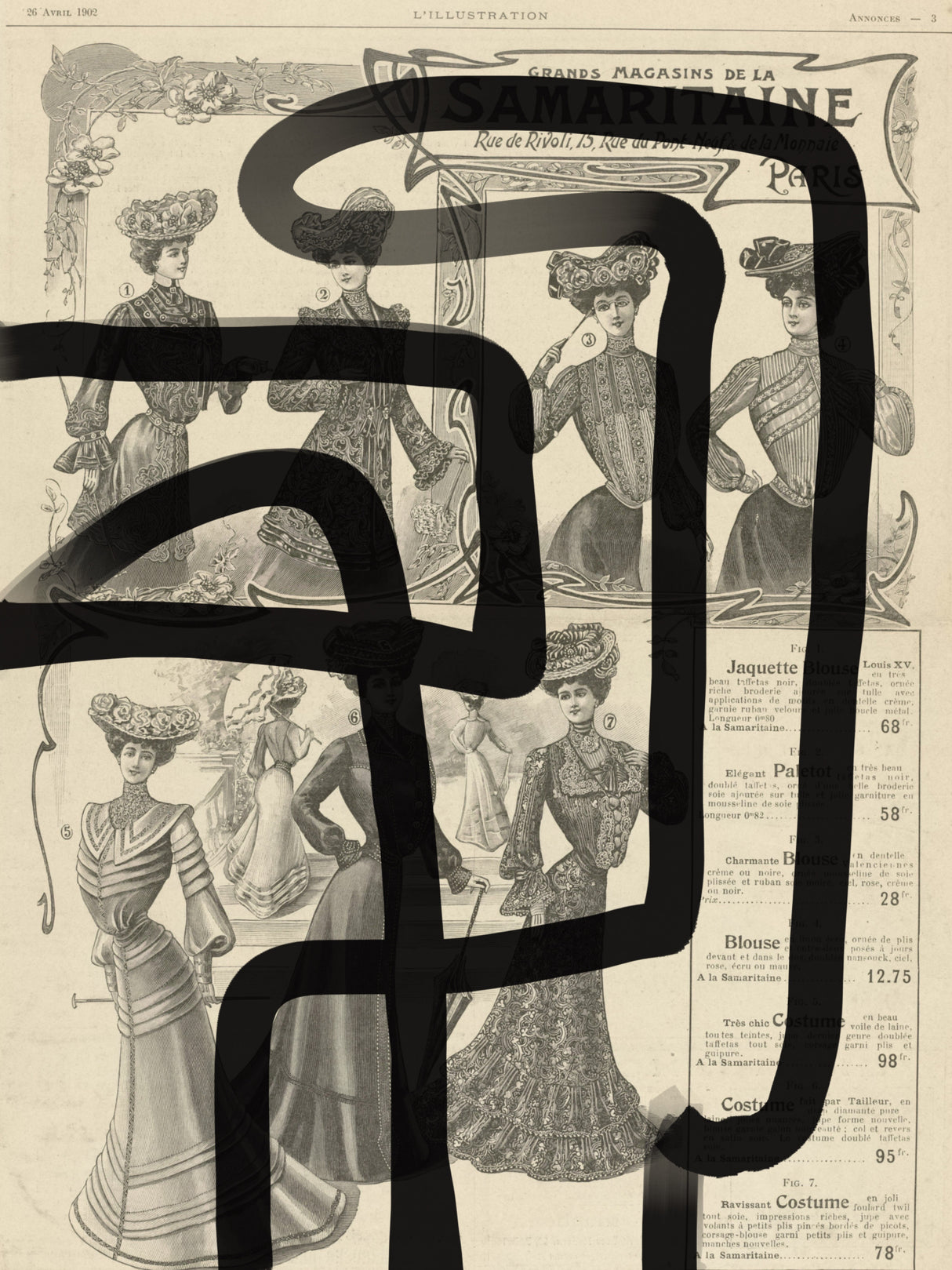 Abstract paper I Poster och Canvastavla