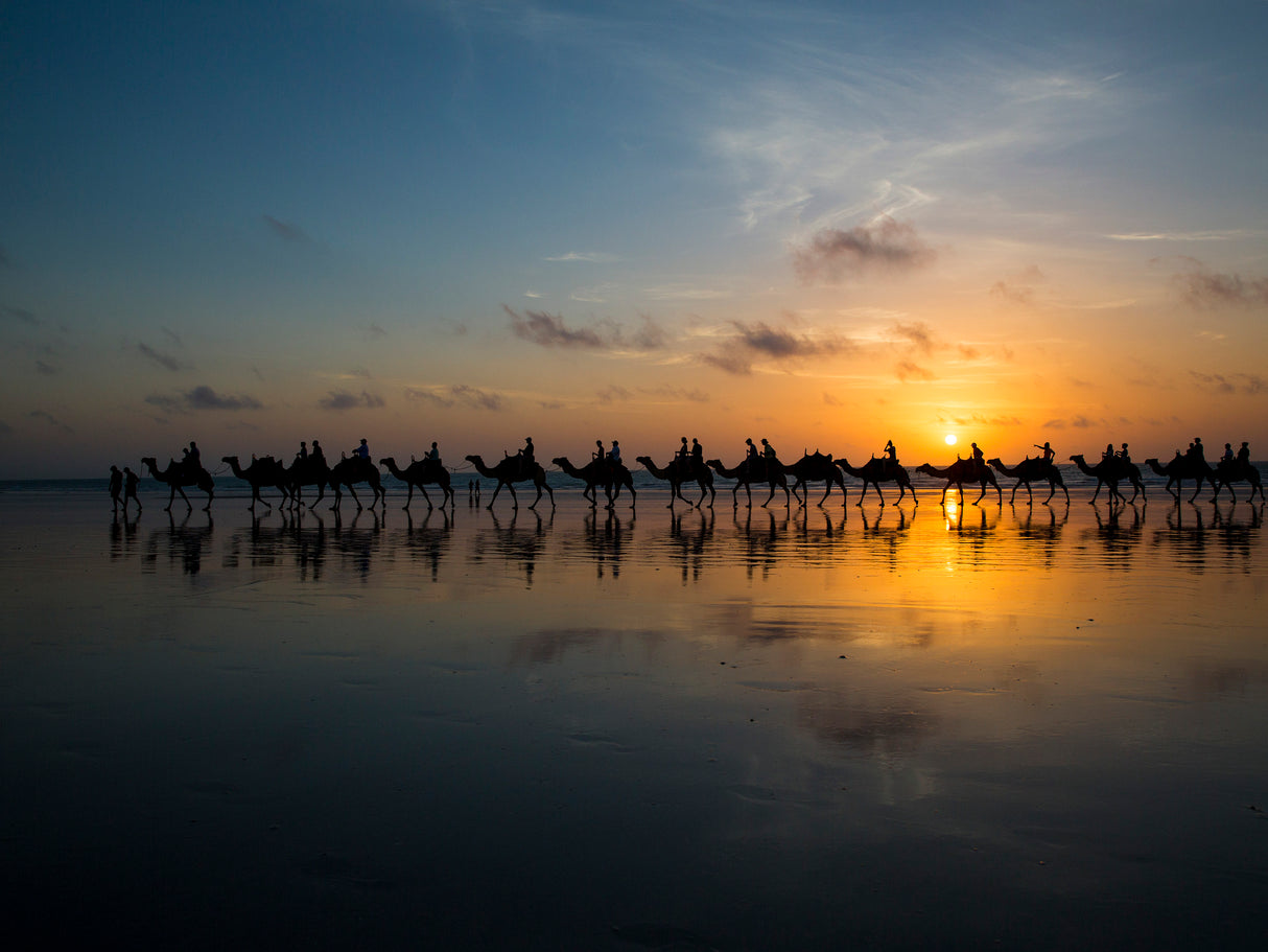 Sunset in Broome Poster och Canvastavla