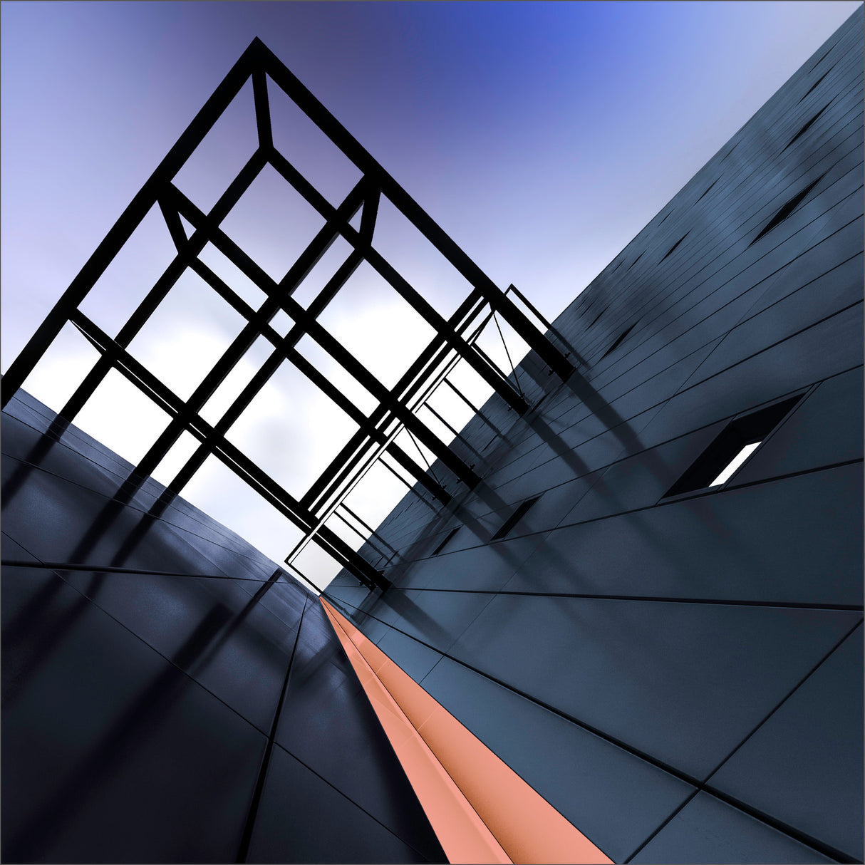 trapeze wall Poster och Canvastavla
