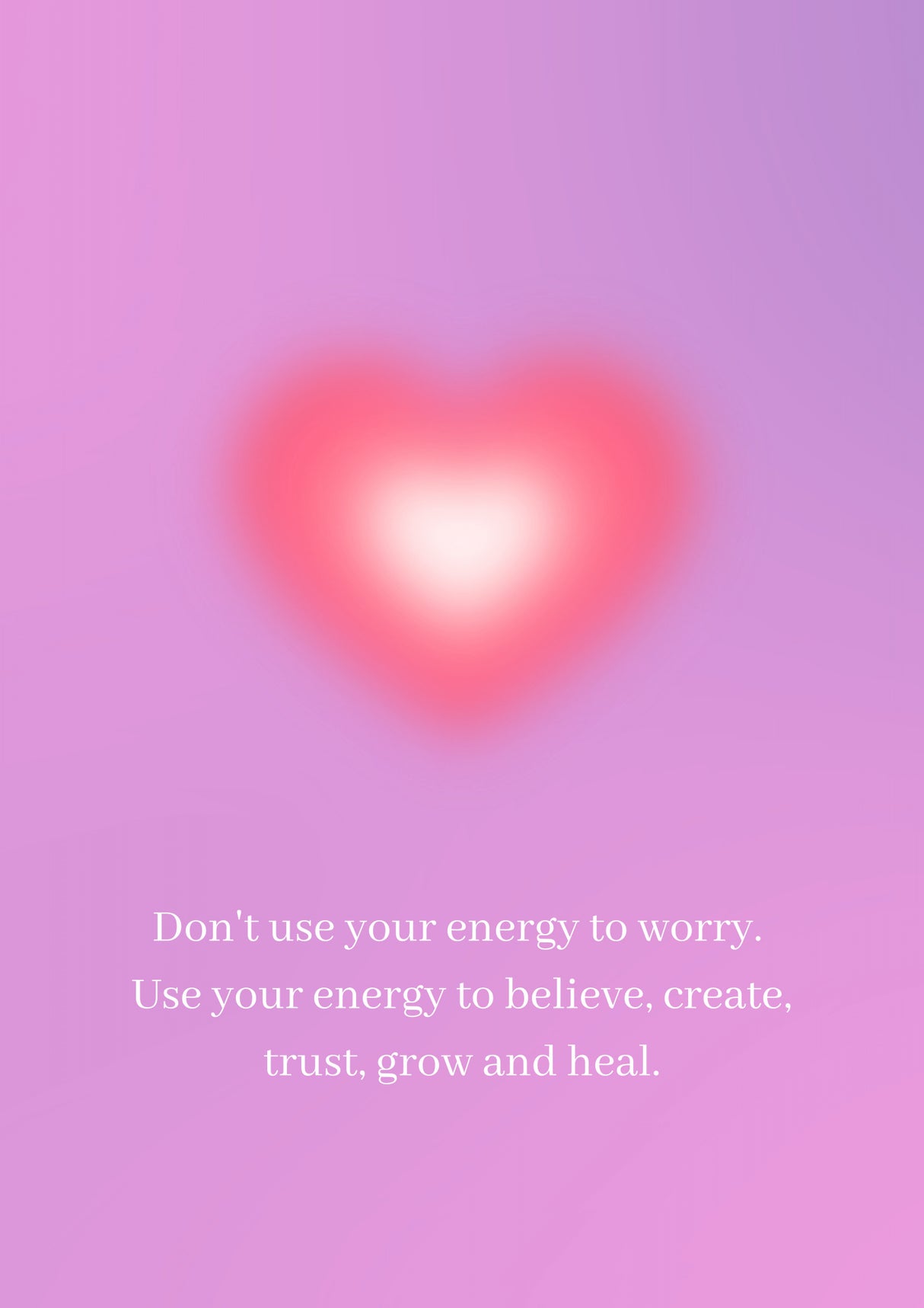 Motivational Aura Poster Poster och Canvastavla