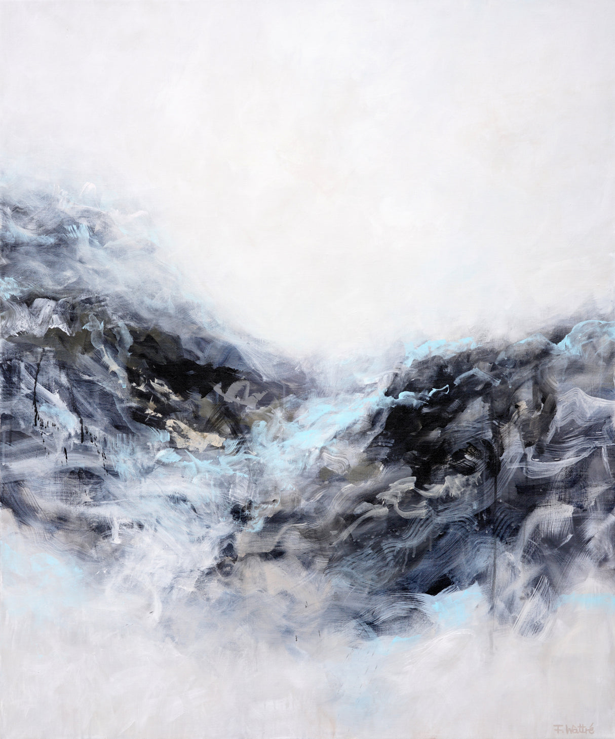 Ebb and Flow Poster och Canvastavla