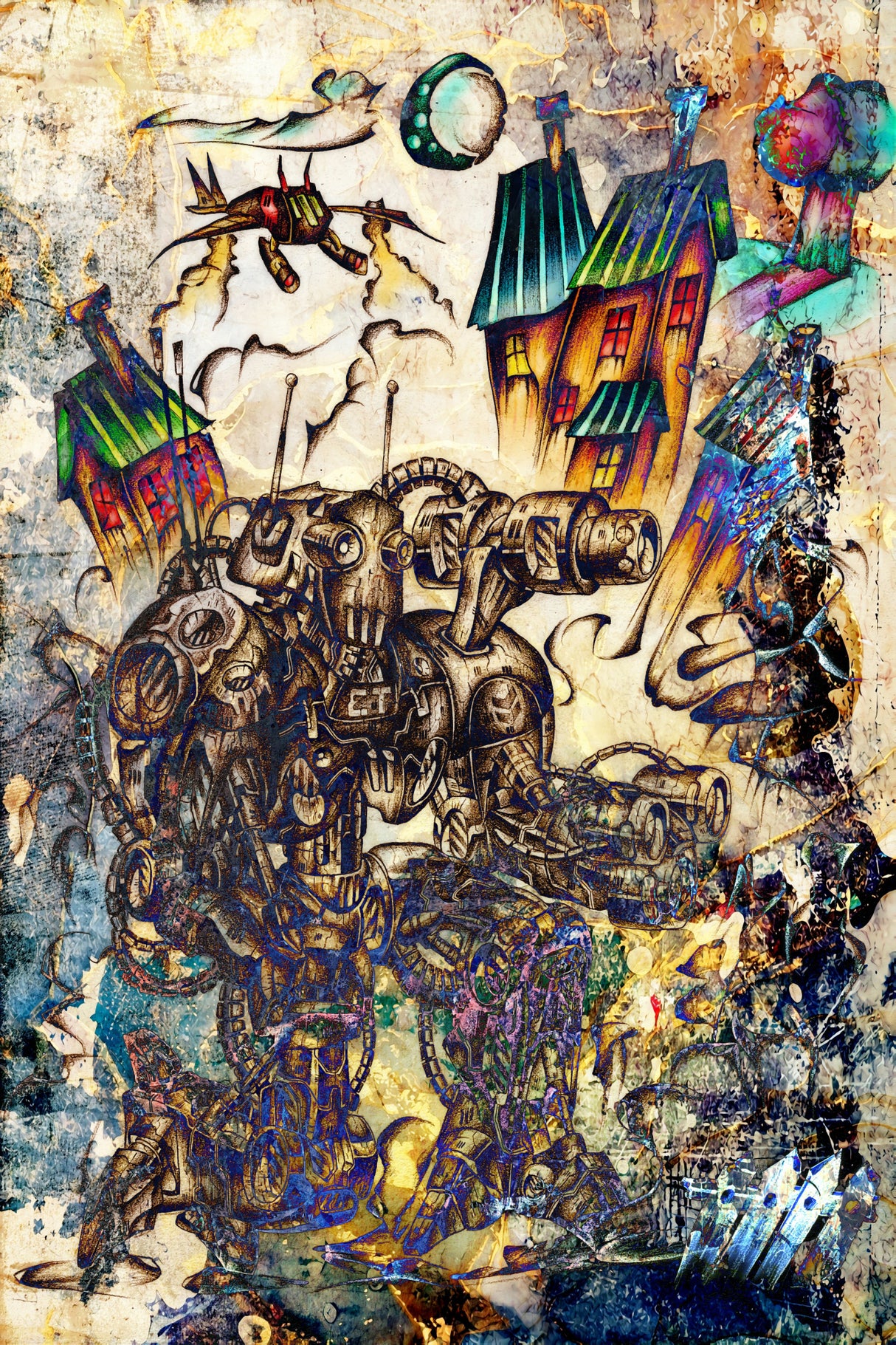 Catalypsia Cyborg dream Poster och Canvastavla