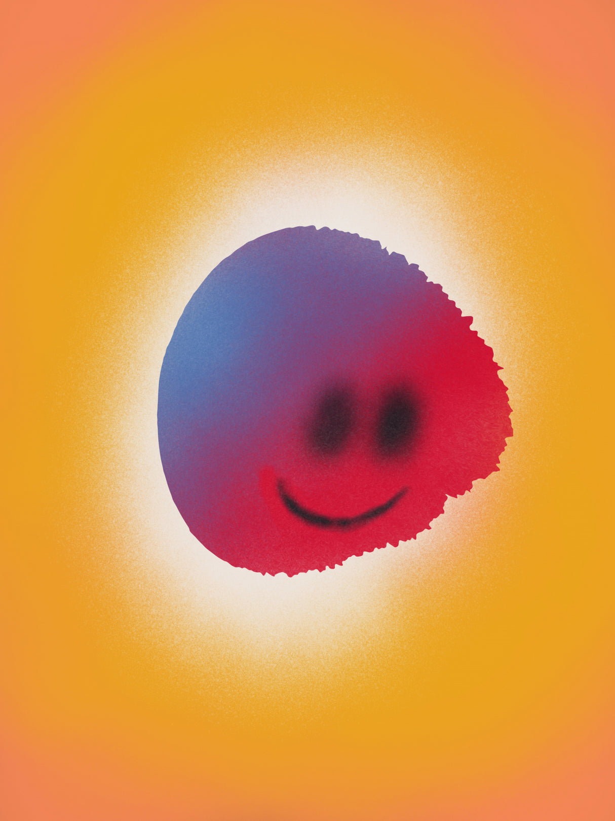 Blob the Sun Poster och Canvastavla
