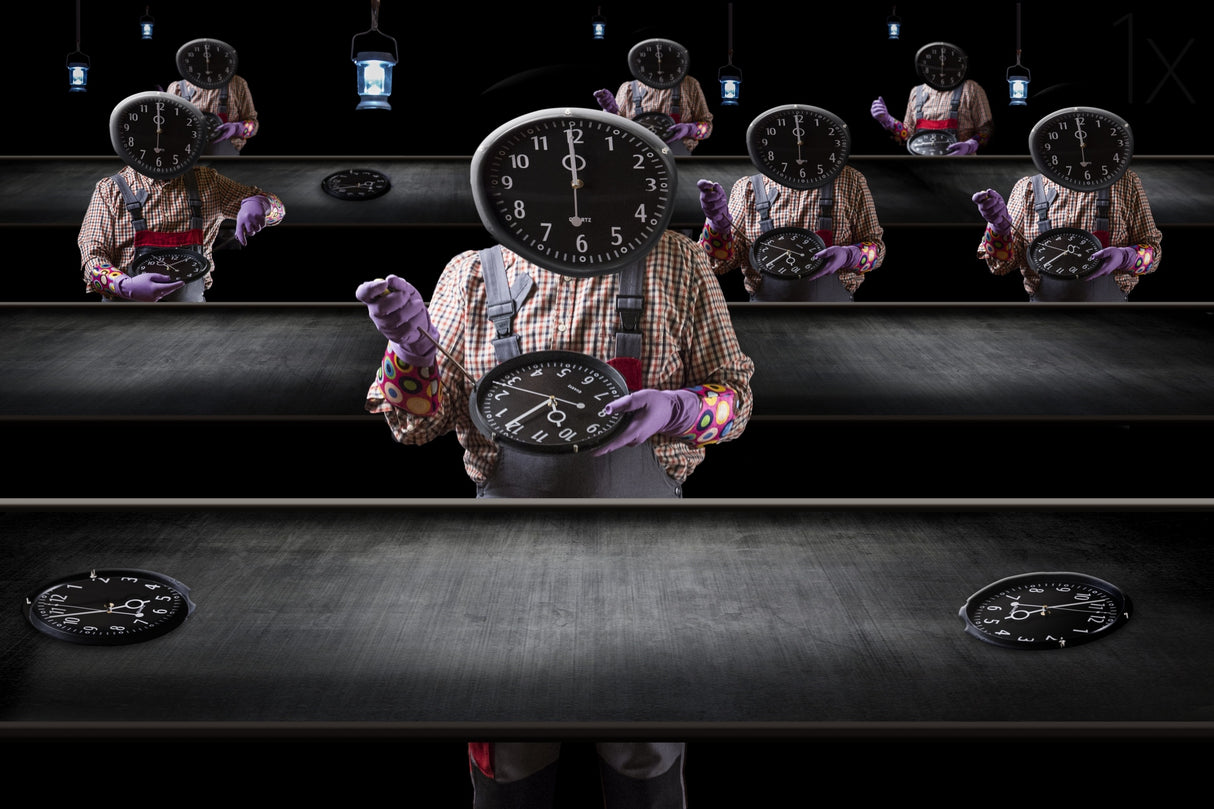 Clock-work Poster och Canvastavla