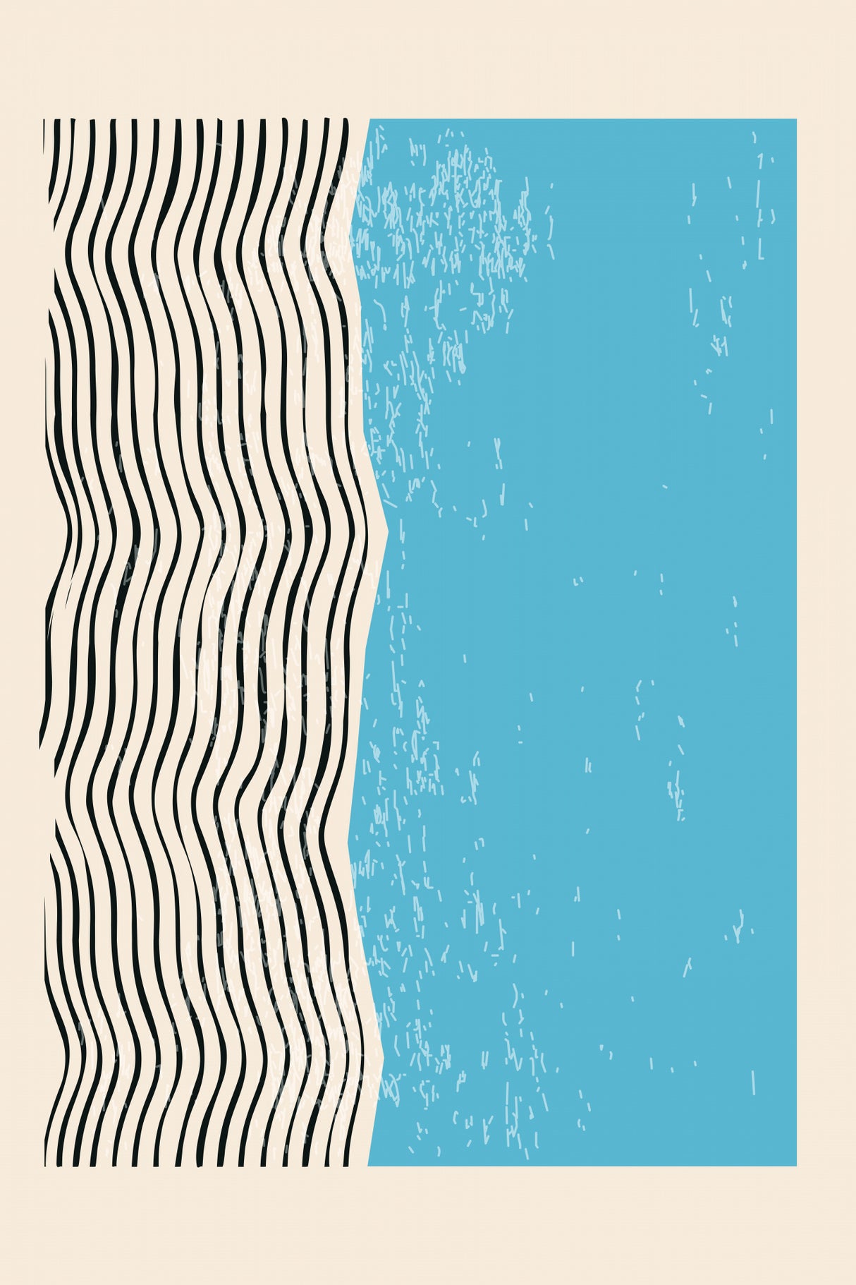 Color Line Series #3 Poster och Canvastavla
