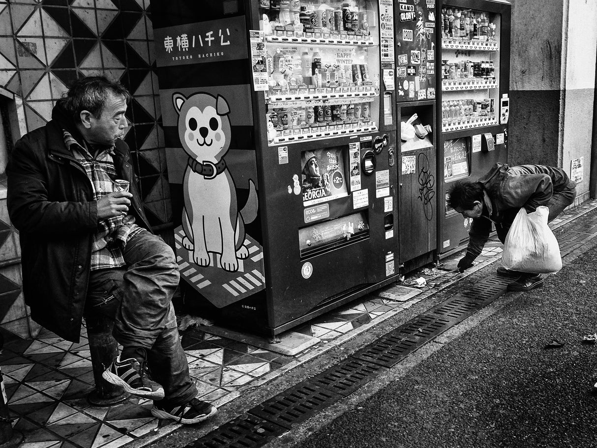 Shibuya Street - TOKYO 2017 Poster och Canvastavla