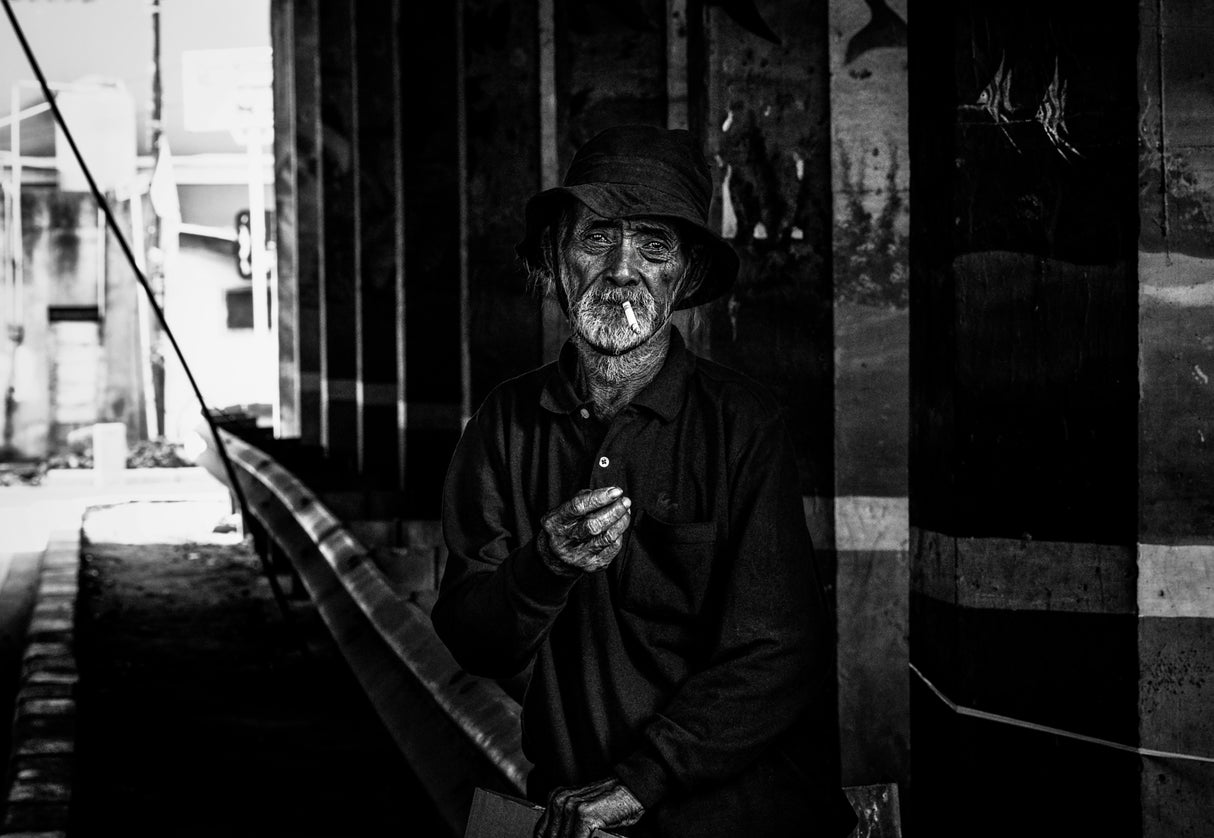 Help me with some money - Jakarta - Indonesia Poster och Canvastavla