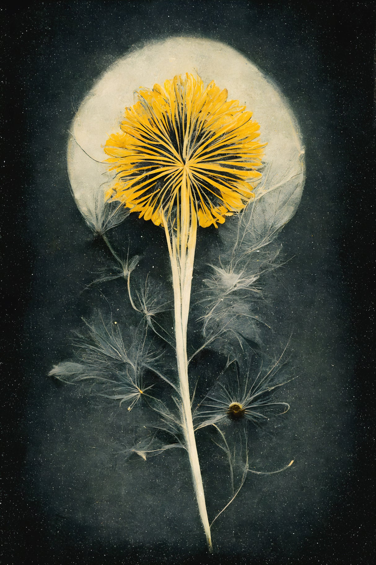 Dandelion Poster och Canvastavla