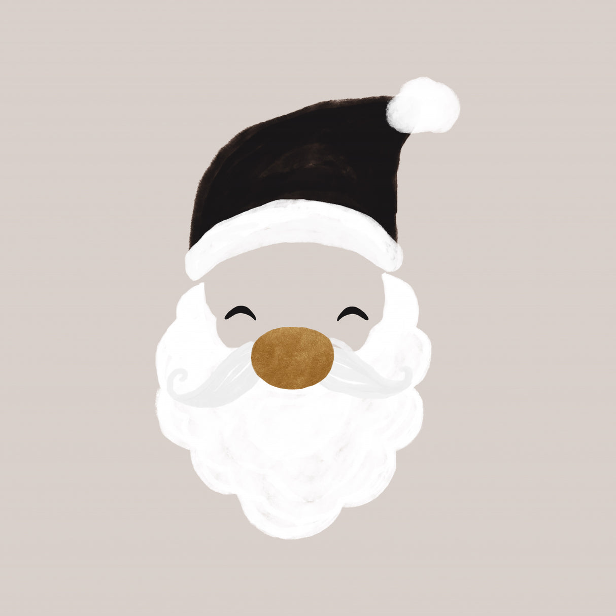 Xmas Santa Poster och Canvastavla