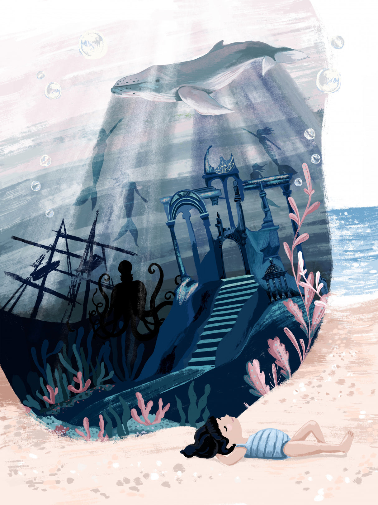 Sea Dreamworld Poster och Canvastavla