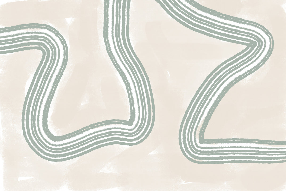 Abstracto Twist Poster och Canvastavla