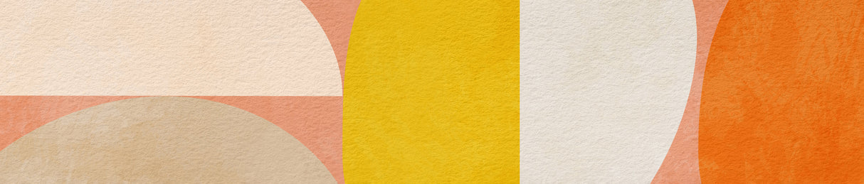 Pastel Geometry Poster och Canvastavla