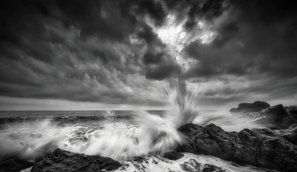 Splash of waves Poster och Canvastavla