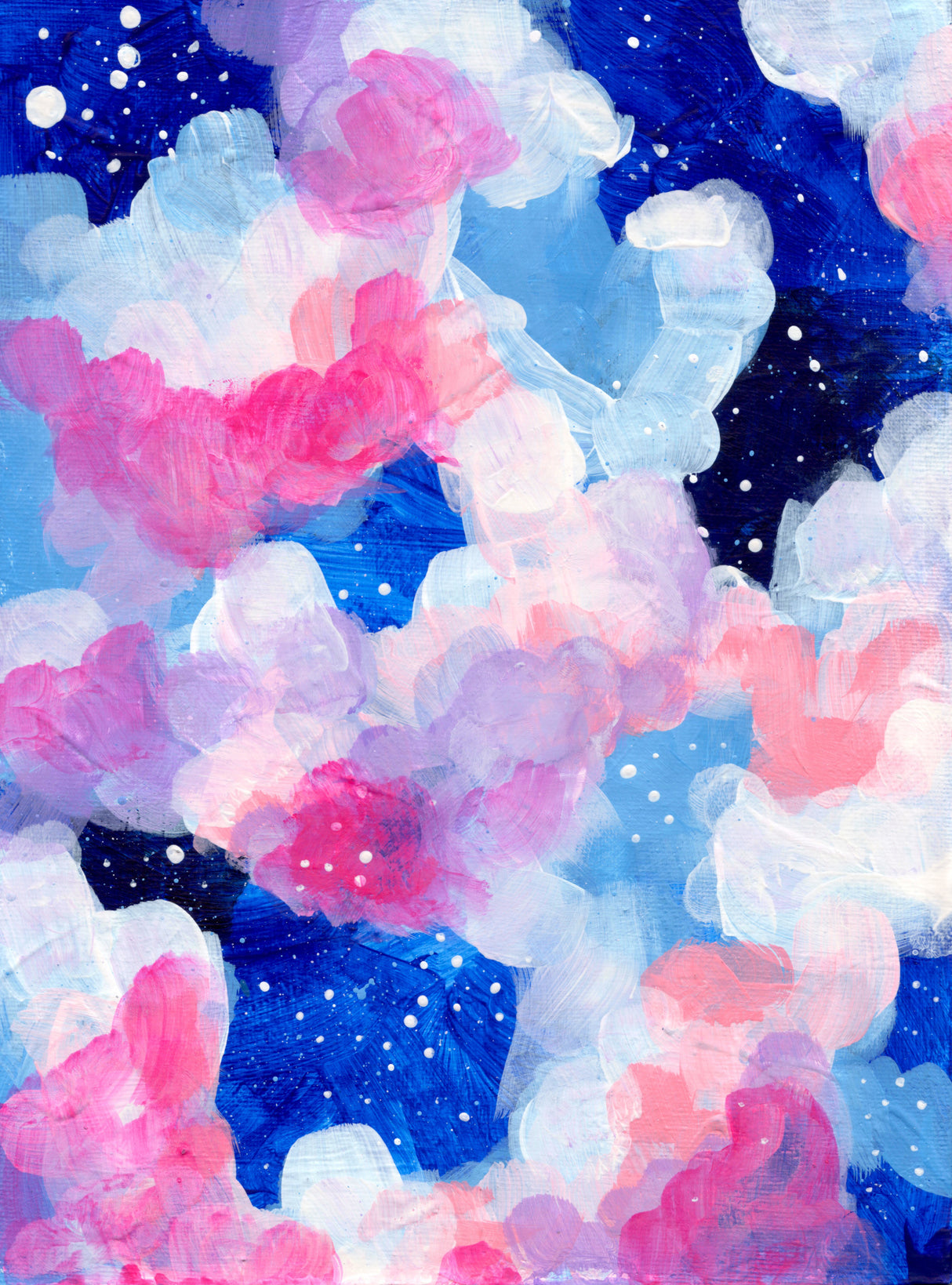 Dreaming Clouds Poster och Canvastavla