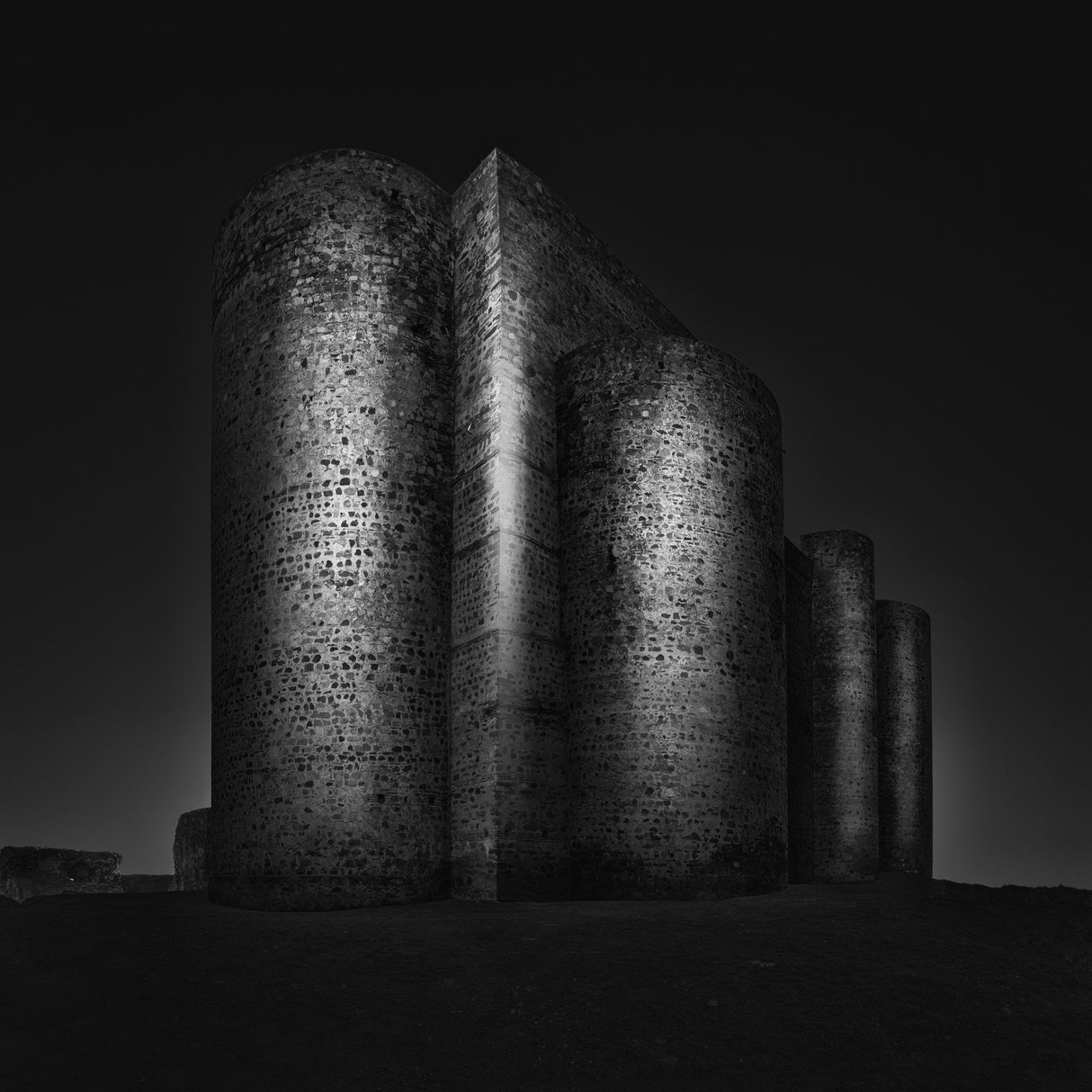 Castle of Villalba de los Barros. Badajoz. IV Poster och Canvastavla