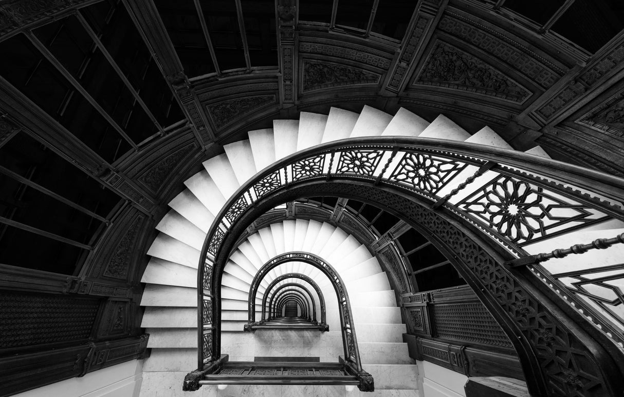 Staircase Poster och Canvastavla