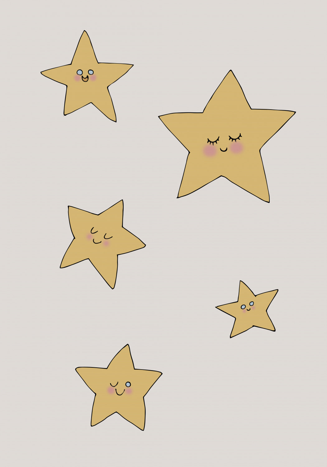 Stars Poster och Canvastavla