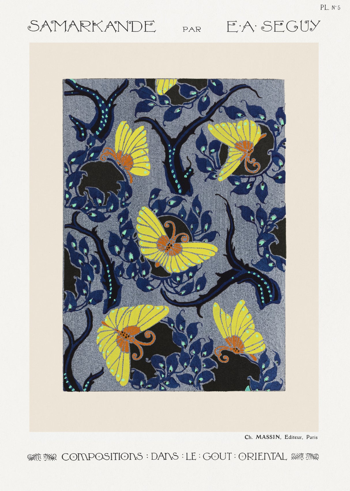 Samarkande 5 Poster och Canvastavla