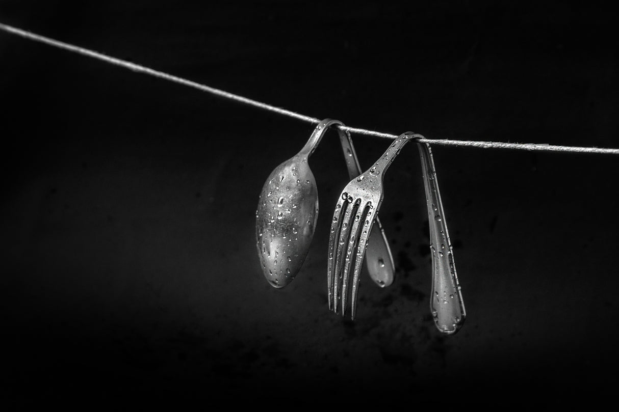 Wet cutlery Poster och Canvastavla