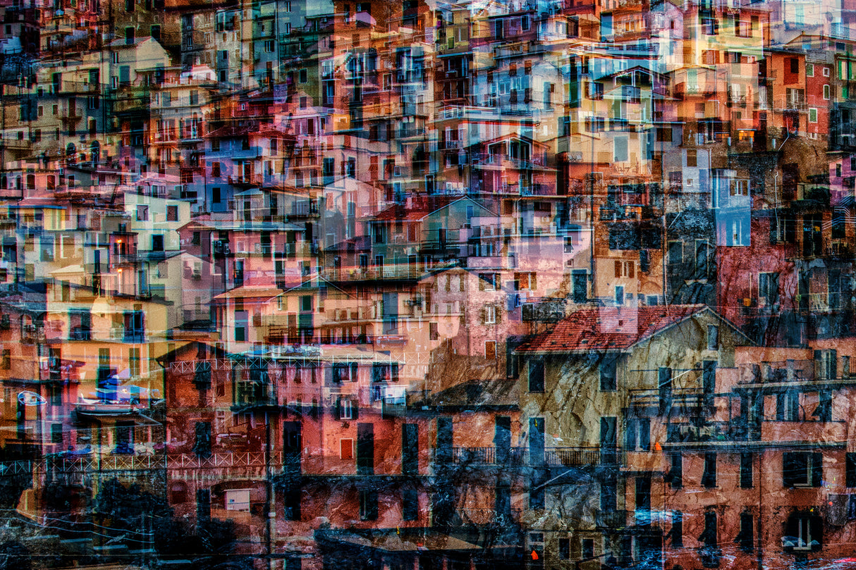 Manarola 1 Poster och Canvastavla