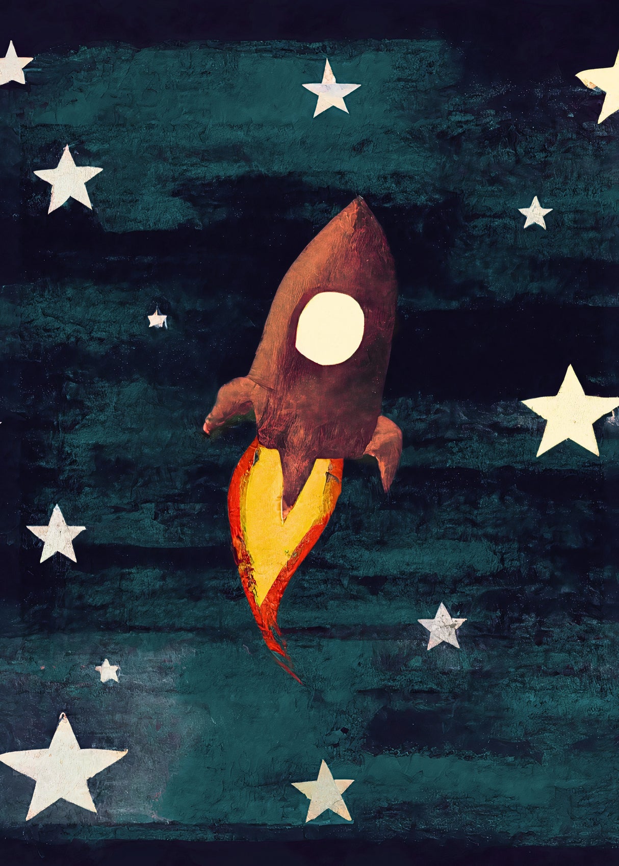 Rocket Love Poster och Canvastavla